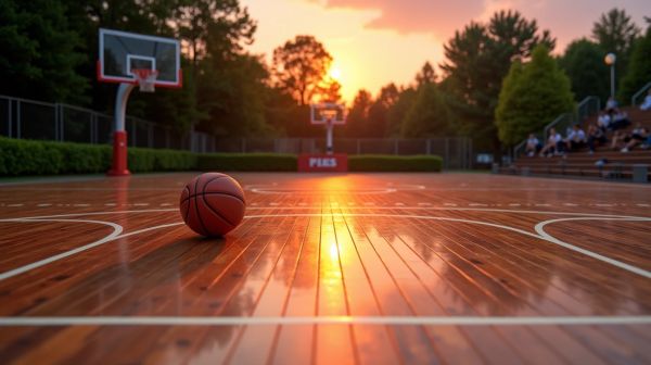 Améliorez vos performances avec une dalle terrain de basket